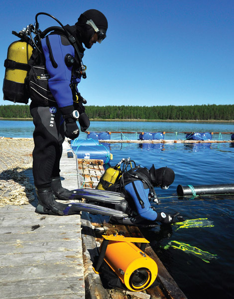 Professional training for divers 003